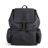 Mochila Trançada Masculina, Mochila De Viagem De Grande Capacidade Masculino