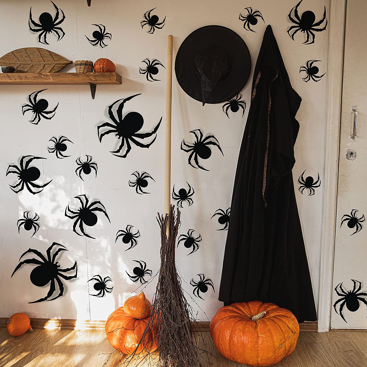 Decorações De Parede De Halloween Diy Halloween Party Supplies 3d P