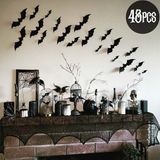 48pcs Diy Halloween Party Suprimentos 2021 Atualizado Pvc 3d Deco