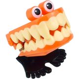 Dentes Andando Brinquedo 12 Pces, Halloween Tricky Toys Wind Up Brinquedos