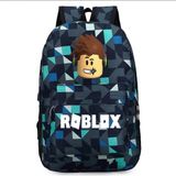 Mochila Escolar Do Aluno Roblox+lápis Case+action Figures