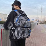 Mochila De Camuflagem Estilo Nacional, Masculino De Grande Capacidade