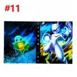 Álbuns De 240pcs Para Pokemon Card Binder Game Card Holder Colecionável Pasta Carregada De Livro Hp70