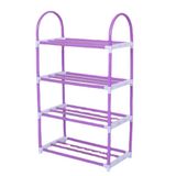 Rack De Sapato De Aço Inoxidável Doméstico, Multi-camada Simples