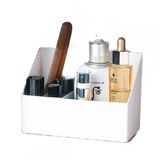 Caixa De Armazenamento De Cosméticos Domésticos De Desktop, Caixa De Classificação Simples De Grade Interna Transparente Embutida