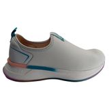 Tênis Slip On Actvitta Feminino Esportivo Confortável Branco