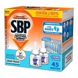 Inseticida Elétrico Refil Sbp Cheiro Suave 35ml - 2 Unidades