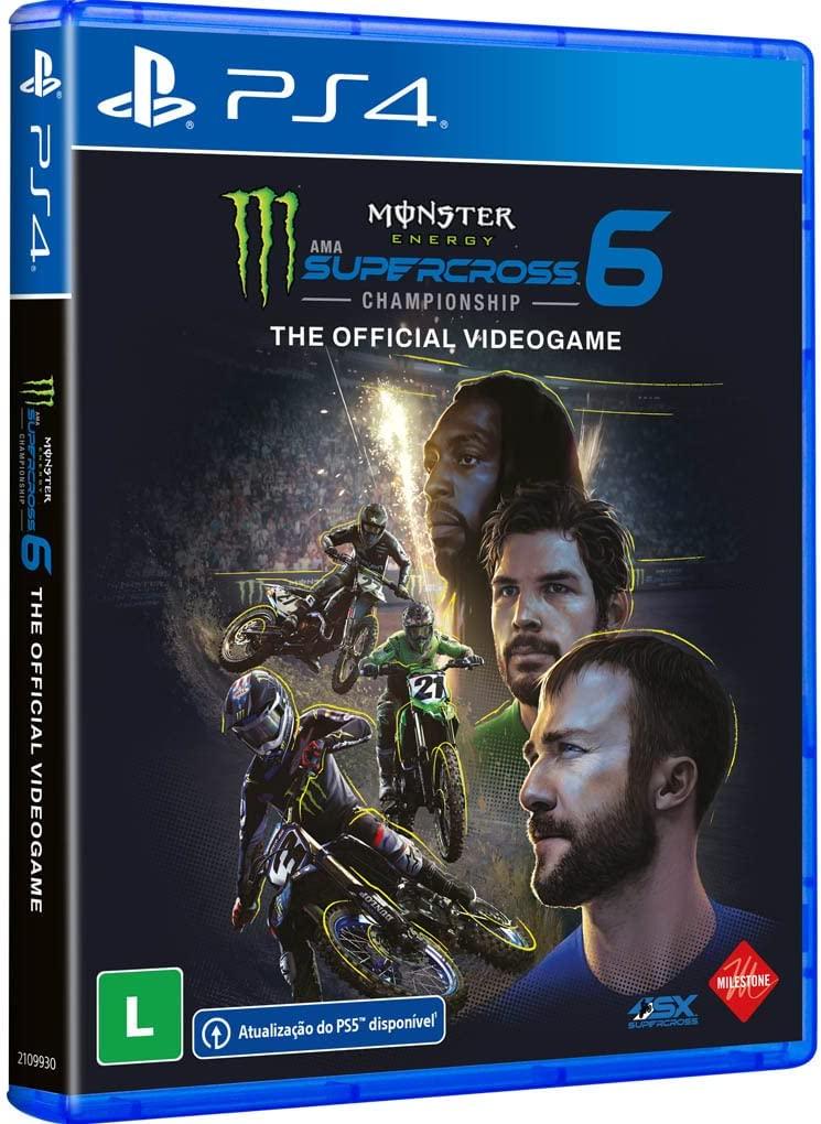Jogo Monster Energy Supercross - The Official Videogame 6 - Playstation 4 - Milestone