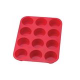 Forma De Silicone Para 12 Cupcakes