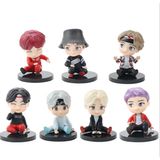 14 Peças Bts Kpop Bangtanboys Cartoon Dolls