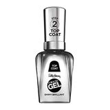 Esmalte Gel Top Coat Sally Hansen Brilho, 101 Miracle Gel 3.0, 0,5 Fl Oz
