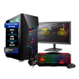 Pc Gamer Darius Completo I5 3ºger Gtx 1650 Memória 16gb Ssd 480gb