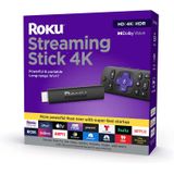 Roku Stick 4k 2021  Transmita Com Controle De Voz