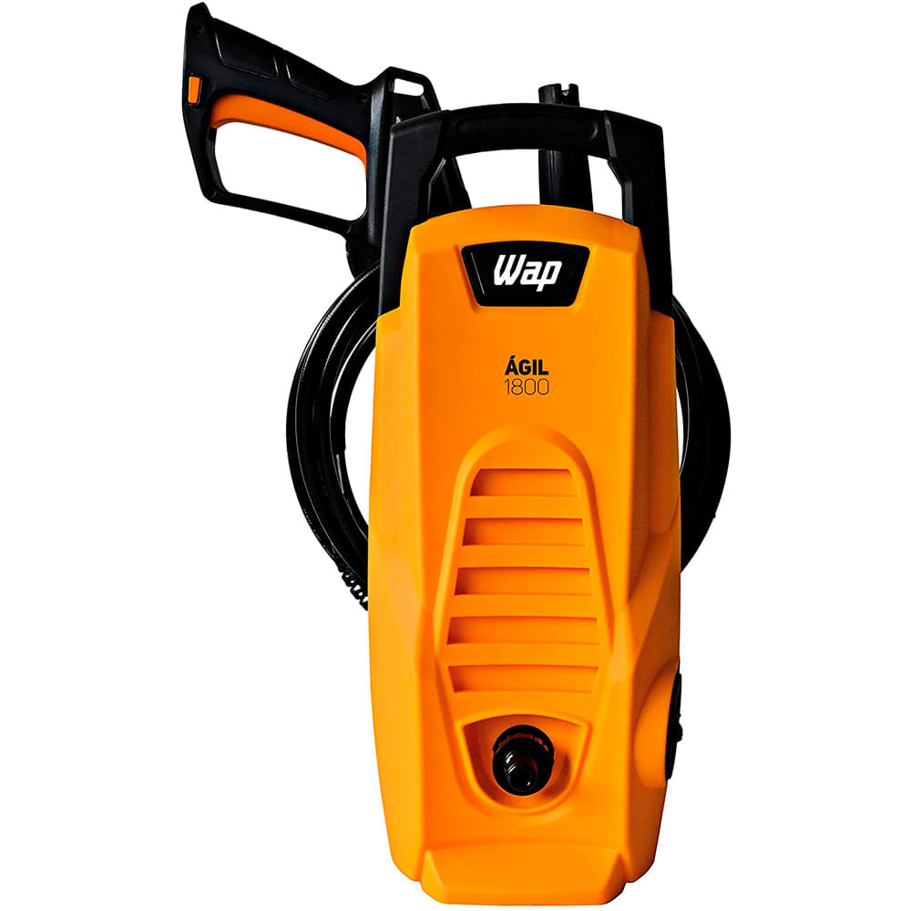 Lavadora Wap de Alta Pressão Ágil 1800 com Trava de Segurança 1300 PSI - Amarela/Preta Menor preço em Lavadora Wap de Alta Pressão Ágil 1800 com Trava de Segurança 1300 PSI - Amarela/Preta