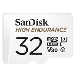 Sandisk High Endurance Video Monitoring 32gb Microsdxc Memory Card + Sd Adaptor