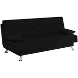 Sofa Cama 3 Lugares 193 Cm Eva Veludo Sl 944 Moll