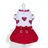 Vestido Anita em Soft e Moletom para Cães - Cor Única - Tamanhos PP, P e M