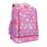 Mochila/lancheira 2-em-1 À Prova D/água C/ Estampa Colorida E Alças Acolchoadas - Fadas (misto) Para Meninos E Meninas