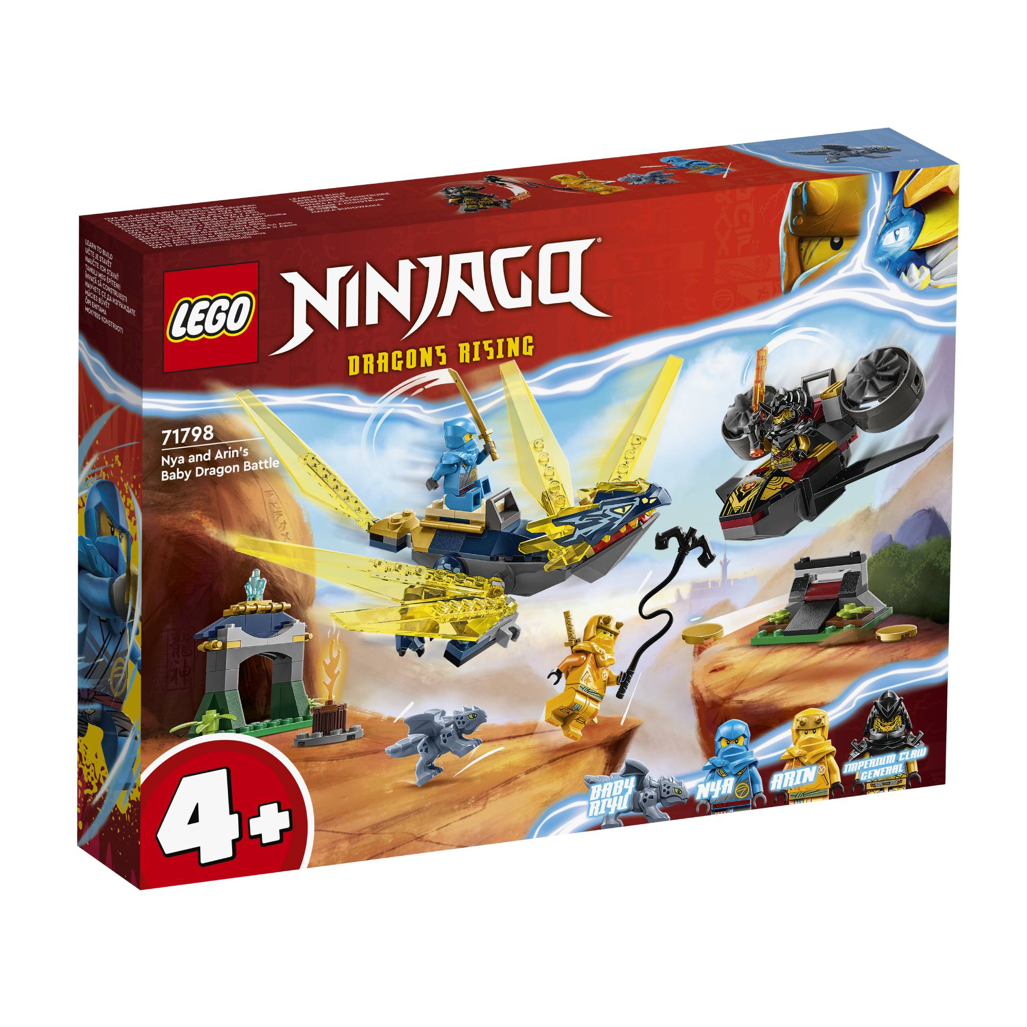 Lego Lego Ninjago - Batalha Do Bebê Dragão De Nya E Arin - Carrefour