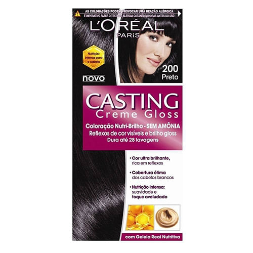 Tintura Casting Creme Gloss 200 Preto