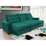 Sofá Coliseu Super Pillow 3,10m verde