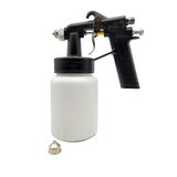 Pulverizadora Para Pintura De Ar Direto Bico 1,3mm 30 A 40psi Caneco 650 Ml Pintura Carros Moto Parede Madeira