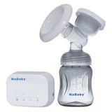 Bomba de Tirar Leite Materno Elétrica Kababy 2 em 1 Massagem e Sucção 12 Níveis 150ml