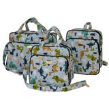 Kit Bolsa Bebê Mochila Desenho  3 Peças - Moderno Escolinha