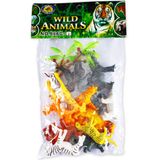 Brinquedo Conjunto Animais da Selva no Saquinho Polibrinq