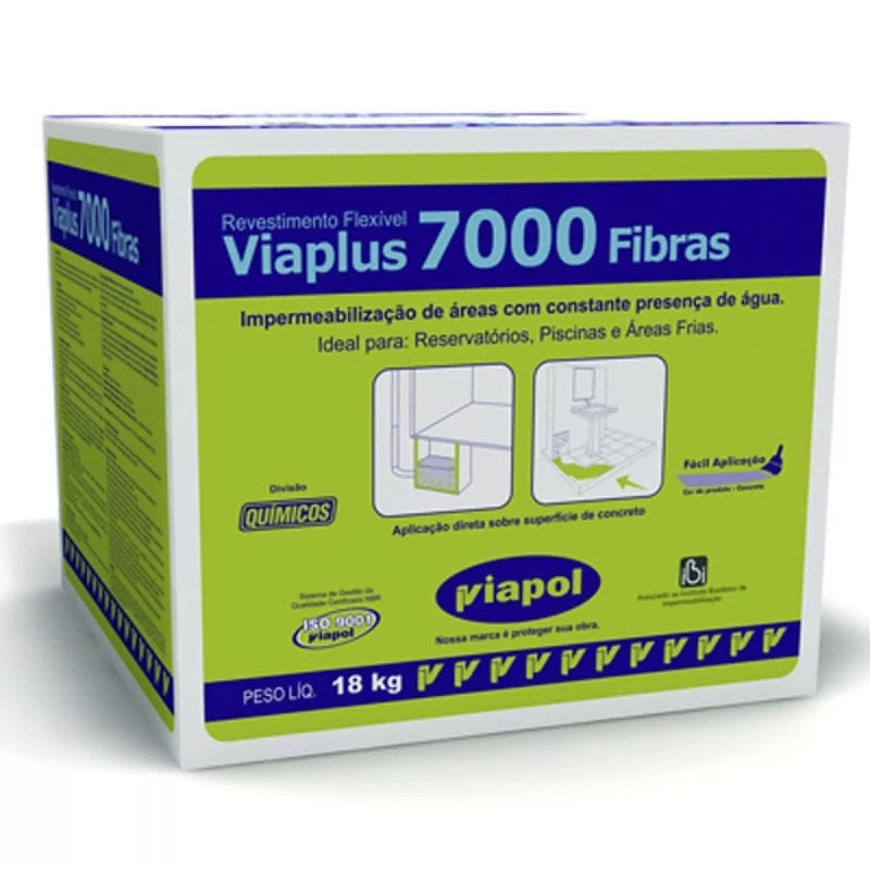 Viaplus 7000 Fibras Caixa 18 Kg