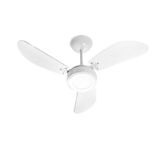 Ventilador De Teto New Light Led  Branco 220V