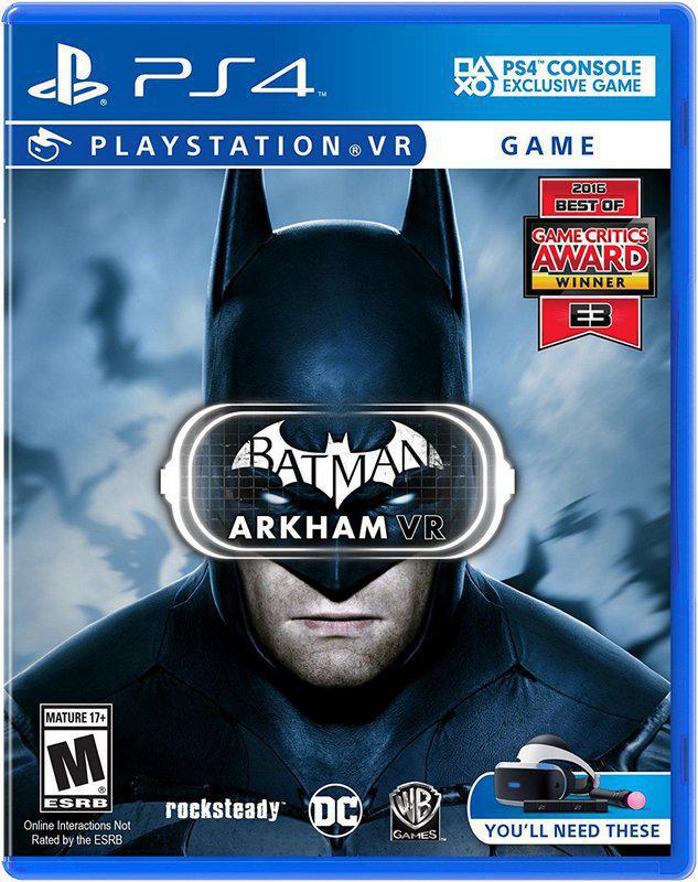 Jogo Batman: Arkham Vr - Playstation 4 - Warner Bros Interactive Entertainment