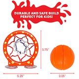 Brinquedos De Banho Infantil Banheira Basketball Hoop E 3 Bolas Set By 4
