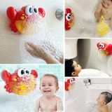 12 Canção Musical Caranguejo Bubble Maker Baby Crianças Banho Chuveiro