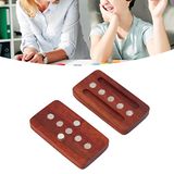Controle Deslizante Fidget Magnético, Deslizador De Mão De Sândalo Vermelho Fidget