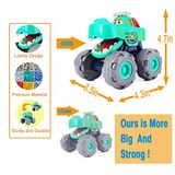 Bee Tree Monster Truck Toy Set 3 Projetos Carros De Brinquedo, Frictio