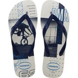 Chinelo Havaianas Masculino Top Athletic 41/2 Branco/marin