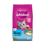 Ração Whiskas Gatos Adultos Castrados Peixe 2,7kg