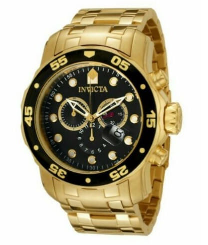 Relógio Invicta 0072 Pro Diver Collection Cronógrafo Á Prova D´água