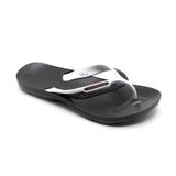 Chinelo Masculino Alcalay Vegano Antiderrapante Macio Preto, Branco 43-44