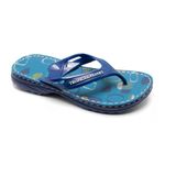 Chinelo Masculino Vegano Macio Flexível Summer Casual Azul 36-37