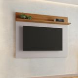 Painel Para Tv Até 50&quot; Nt1185 Off White/ Freijó Notável Móveis