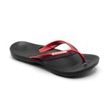 Chinelo Masculino Alcalay Vegano Antiderrapante Macio Preto, Vermelho 41-42