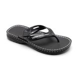 Chinelo Masculino Vegano Macio Flexível Summer Casual Preto 34-35