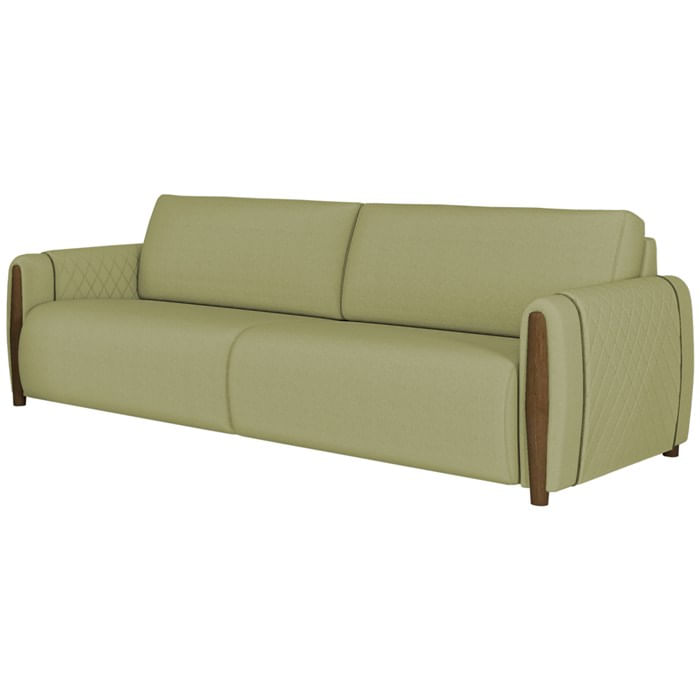 Sofa 3 Lugares 223 Cm Encanto Linho Tce 1027 Moll