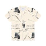 Camisa Juvenil Masculina Estampada Minty Bege 14