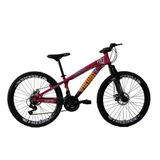 Bicicleta Viking X TUFF25 Freeride Aro 26 Freio a Disco