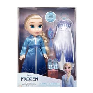 Boneca Disney Frozen Elsa Passeio Com Olaf 30cm Mimo Toys