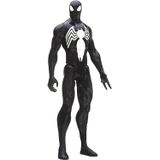 Ação Do Homem-aranha Vestido De Preto Titan Hero Series Da Marvel - Figura De 12 Polegadas