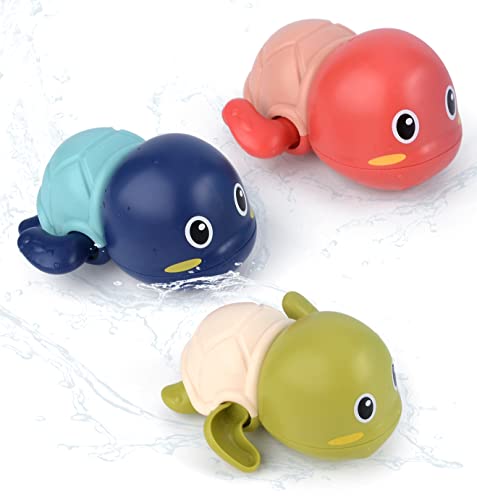 Brinquedos De Banho, 3 Pack Bonito Natação Tartaruga Brinquedos De Banho Para Criança